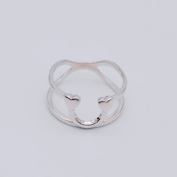 ❣️ハート❣️スマイルsilver Ring　　C-32 9枚目の画像