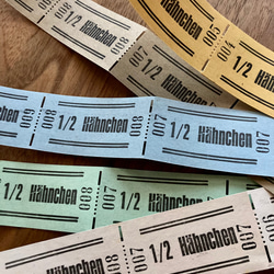 ドイツ  Eintrittskarteチケット　3色 ドイツ Eintrittskarteチケット 3色 徹底解説】Deutschland