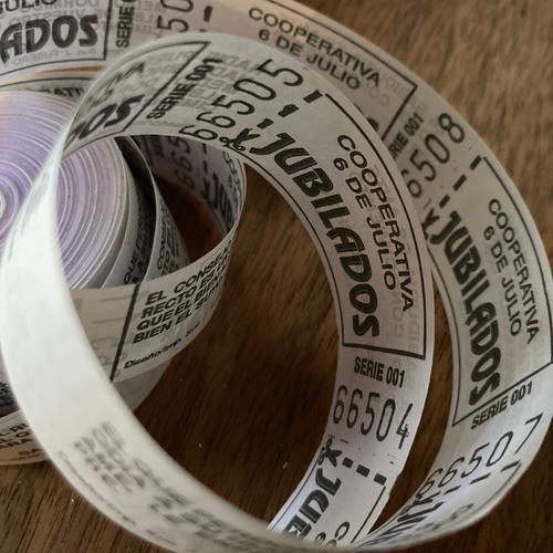 ロールチケット 6ロール