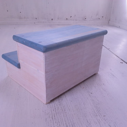 兒童踏腳凳天然漆可訂購天然家具可愛兒童房商店夾具北歐味道時尚 第3張的照片