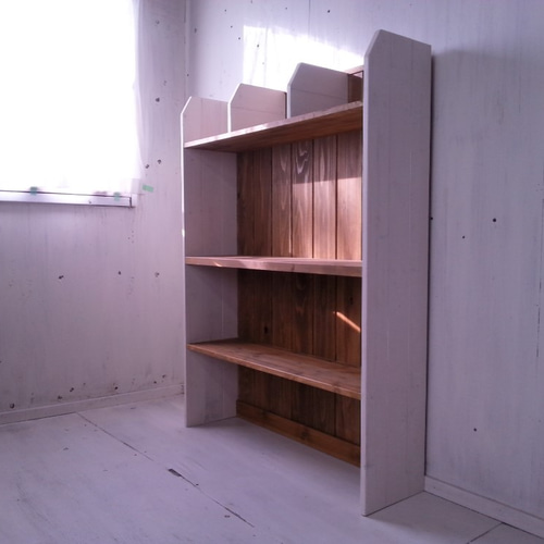 棚シェルフオープンラックランドセル置きサイズオーダー