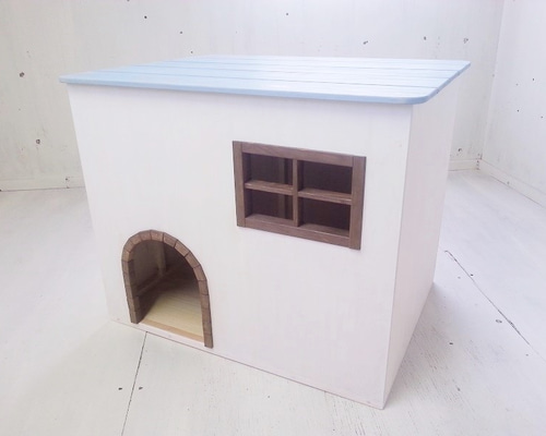 犬小屋　キャットハウス　ハンドメイド かわいい犬小屋 猫ハウス ペットハウス キャットハウス 猫小屋に