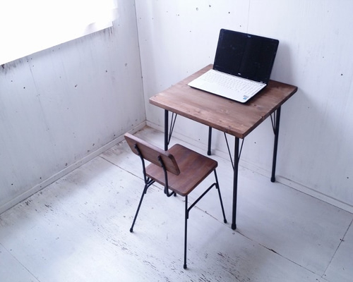 アイアン家具　オーダーメイド　テーブル　机　パソコンデスク　鉄脚　カフェ　作業台 アイアン家具 テーブル机 パソコンデスク 鉄脚 オーダーメイド
