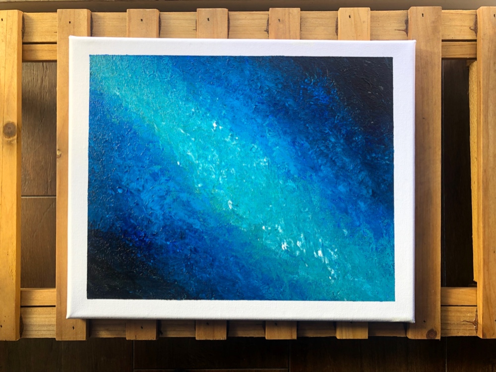 アート　絵画　インテリア　抽象画　テクスチャー　ホテル　青　海　ブルー　ギフト アート 絵画 インテリア 抽象画 テクスチャー ホテル 青 海