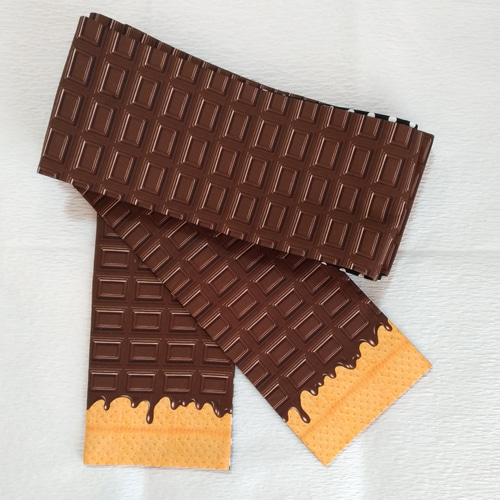 リバーシブル半幅帯【チョコビスケット×みずたま】 和装小物（帯・半襟