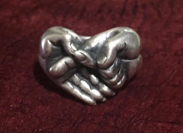 ラブ リング　シルバーリング