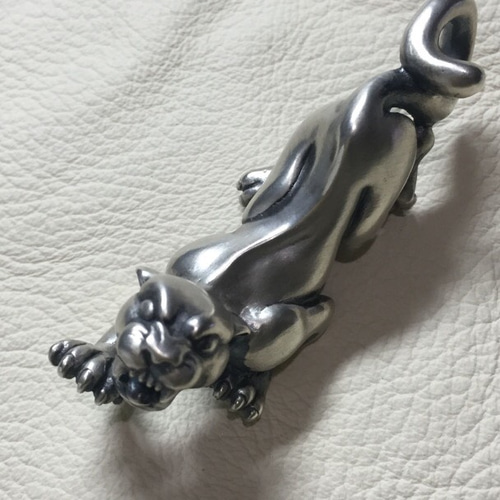 シルバー925 パンサー　ネックレス　トップ パンサーペンダントトップ シルバー925 ペンダントトップ