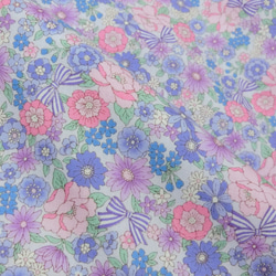 お花とリボン/パープル　レッスンバック 7枚目の画像