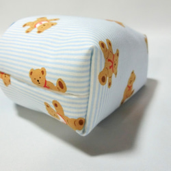 北欧柄・ベア　くまくん　お弁当入れ 3枚目の画像