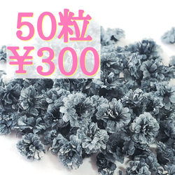 かすみ草ドライフラワー50粒セット(グレー) 1枚目の画像