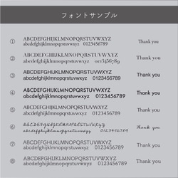 ショップカード【横２】両面印刷100枚　（ピアス台紙・アクセサリー台紙） 5枚目の画像