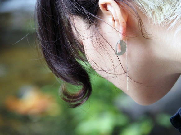 circle earrings mini 5枚目の画像