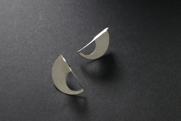 circle earrings イヤリングも可能 2枚目の画像