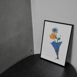 blue bouquet 2枚目の画像
