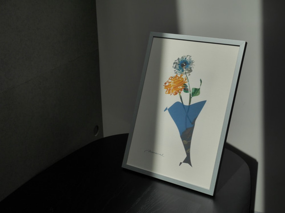 blue bouquet 3枚目の画像