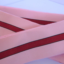 新色　祭り帯　真田紐　60㎜　帯紐　オリジナル　限定商品　遠州産地　遠州織物 6枚目の画像