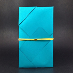 Money Gift Envelop MATSU-MUSUBI <Yellow×Greenish Blue> 第2張的照片