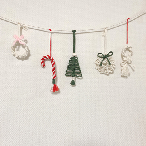 NO 417『流木・マクラメ・クリスマスガーランド・クリスマスオーナメント』 NO 417『流木・マクラメ・クリスマスガーランド・クリスマスオーナメント』
