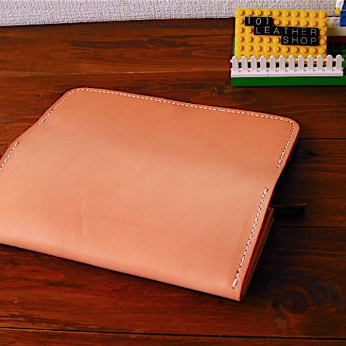 ヌメ革 ロングウォレット 長財布 レザー ハンドメイド 総手縫い