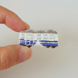 [train brooch]  Blue 5枚目の画像