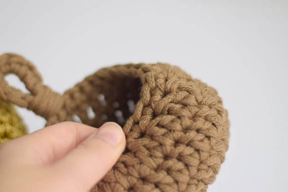 おうちでつくる「編みぐるみ」　アクリル素材 とナイロン素材　 4枚目の画像