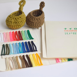 おうちでつくる「編みぐるみ」　アクリル素材 とナイロン素材　 9枚目の画像