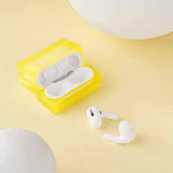 AirPods Pro 保護套 AirPods 6 色檸檬黃果凍無線耳機保護套 第1張的照片