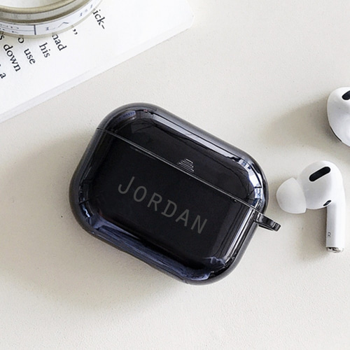 AirPods Pro/Pro 2ケース エアポッヅ 6色 メタリックブラック