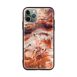 全機種対応 スマホケース 赤の大理石のパターン iPhone13 12 Pro Max X XS Galaxy対応 2枚目の画像