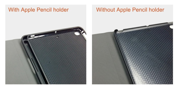 【可輸入姓名】兼容所有機型藍色大理石紋iPad Pro/Air/mini case 可收納Apple Pencil 第6張的照片