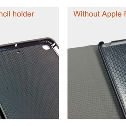 【可個性化】兼容所有機型藍色油畫圖案iPad Pro/Air/mini case Apple Pencil 可收納 第6張的照片