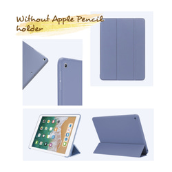 全機種対応 緑のバラ模様 iPad Pro・Air・mini ケース Apple Pencil 収納可能 5枚目の画像