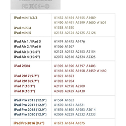全機種対応 赤いバラのパターン iPad Pro・Air・mini ケース Apple Pencil 収納可能 7枚目の画像
