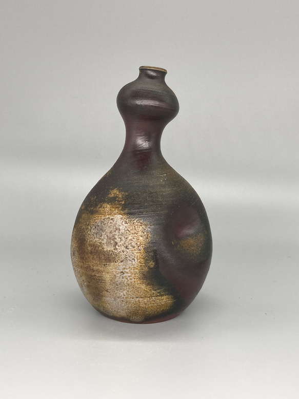 備前焼 瓢箪形花入 花瓶 置物 備前焼 瓢箪形花入 花瓶 置物 Amazon.co.