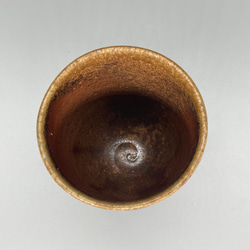 備前焼　ゴブレット（丸）　胡麻　紙箱入り 6枚目の画像