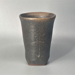 備前焼　ビアカップ　紙箱入り 2枚目の画像
