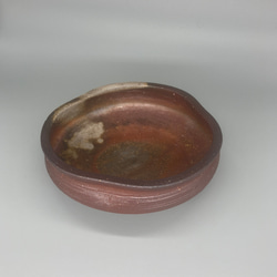 備前焼　洲浜鉢　桟切　紙箱入り 4枚目の画像