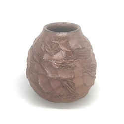 花器一輪挿し丸　備前焼き　特殊穴窯焼成 Amazon.co.jp: 花器一輪挿し丸 備前焼き 特殊穴窯焼成 : 文房具