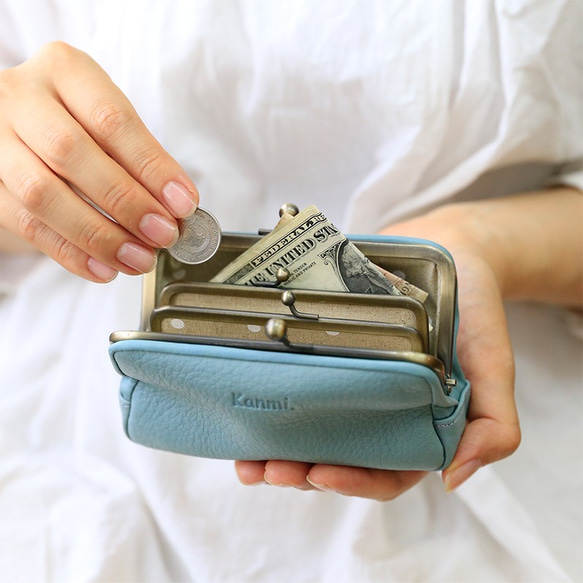 焼き立て食パンの手ざわり●親子がま口　WL13-39 2枚目の画像