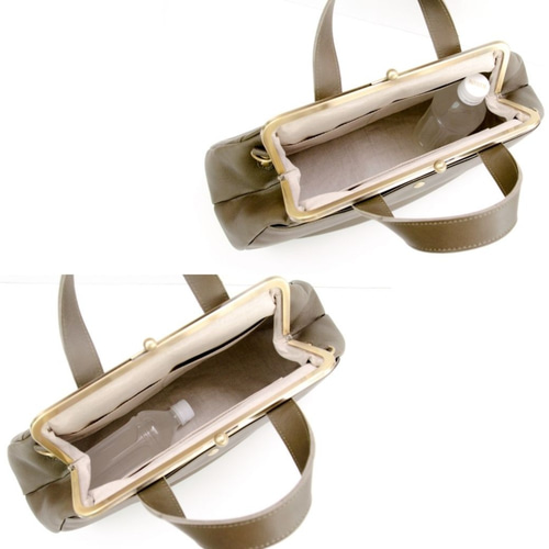 再入荷】コロンッと「和栗」みたいながま口バッグ B21-52 ハンドバッグ