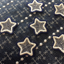 【6枚セット ワッペン】 星 3枚目の画像