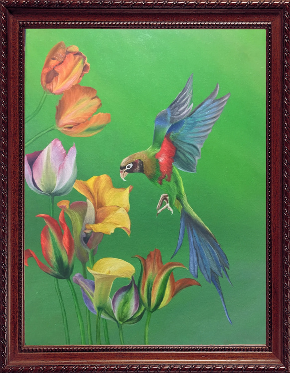 Flowers and birds 1枚目の画像