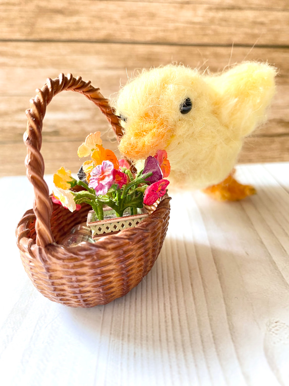 人気作家様　ヒヨコひよこあひる　ハンドメイドテディベア　ミニチュア　ぬいぐるみ 人気作家様 ヒヨコひよこあひる ハンドメイドテディベア ミニチュア