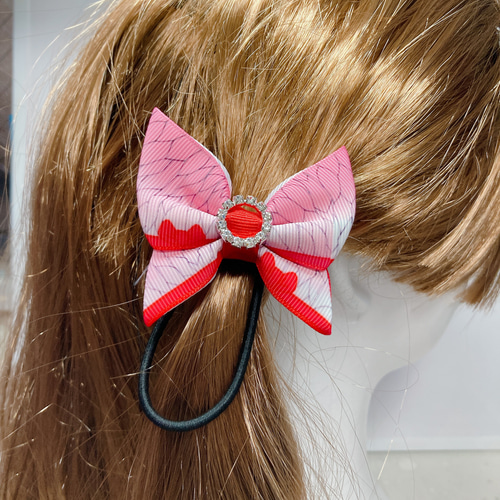 ハンドメイド リボン キラキラ 和柄 四個セット ビジュー 7