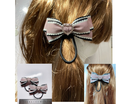 ♡ハンドメイド♡ヘアゴムリボン 1725164658.jpg?1667779008