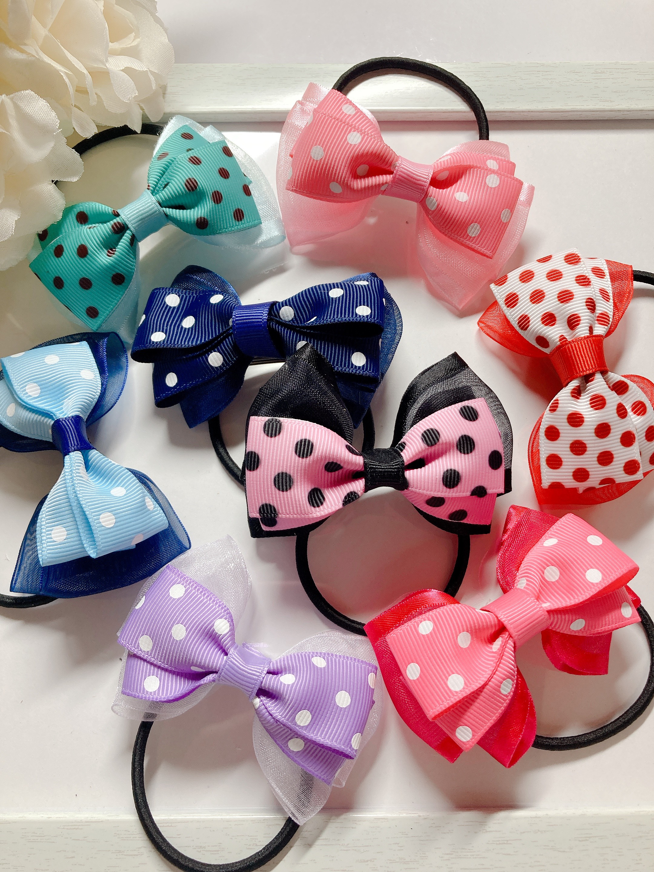 ヘアゴム 激特パック！！！ リボン ハンドメイド あたたかかっ