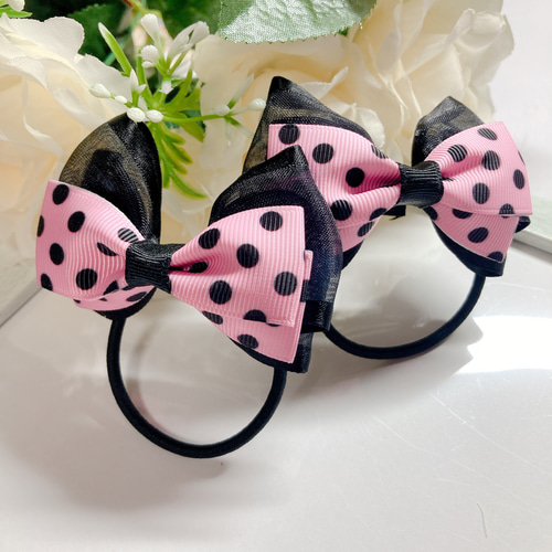 ハンドメイド　ヘアゴム リボン　ステッチリボン　リボンCオーダーページ ハンドメイド ヘアゴム リボン ステッチリボン リボンCオーダー