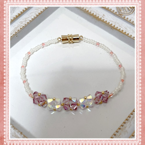 スワロフスキー♡ビーズブレスレット ビーズ Your styleshop スワロフスキー♡ビーズブレスレット ビーズ Your styleshop