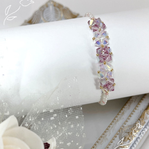 スワロフスキー♡ビーズブレスレット ビーズ Your styleshop スワロフスキー♡ビーズブレスレット ビーズ Your styleshop
