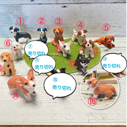 犬　選べます　ミニチュアガーデン　ミニチュアカフェ　ミニチュアハウス　木工　インテリア雑貨 2枚目の画像